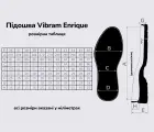 ENRIQUE (54AGS), кол. темно-синій (43) підошва Vibram