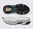 RUNNER 90'S (879CS), кол. білий з темно-синім (EY) підошва Vibram