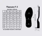 Подошва для обуви ТР F-2, цв. коричневый+красная вставка
