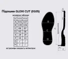 GLOXI CUT (9105), цв.серый (94) подошва Vibram