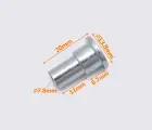 Заклёпка для колёсных блоков на чемодан, 9.9*7.8 мм