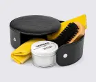 Набор для ухода за обувью Tarrago BLACK TRAVEL KIT FOR DELICATE LEATHER, TCV15
