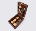 Набор для ухода за обувью Tarrago LUXURY WOODEN TRAVEL KIT FOR SHOE CARE, TCV16