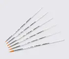 Кисточка для нанесения краски Tarrago Sneakers Paint Brush TNV41 круглая
