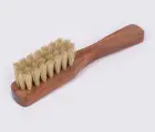 Мала Щітка для нанесения крема La Cordonnerie Special Applicator Bubinga Brush White Silk (2605006)