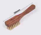 Мала Щітка для нанесения крема La Cordonnerie Special Applicator Bubinga Brush White Silk (2605006)