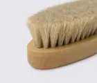Щетка для обуви Saphir Polisher Brush, овальная, со светлой щетиной (2640021)