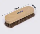 Щітка для Взуття Saphir Natural Horsehair Brush, натуральный конский волос, 18см (2643008)