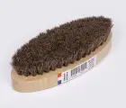 Щітка для взуття Saphir Polisher Brush, овальна, з світлою щетиною (2640212)