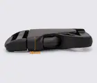 Фастекс пластиковый 38 мм чёрный ФК-3808