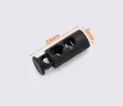 Фиксатор шнура пластик, цв. чёрный, ФШ-6054