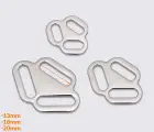 Соединительная пряжка металлическая Никель (YK-B506)