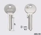 AB101RX Silca заготовка ключа англійський профіль