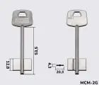 5MC1 Silca заготовка ключа бородкова
