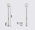 5FS5 Silca заготовка ключа бородкова