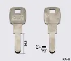 KA7 Silca заготовка лункового ключа