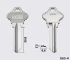 SH5 Silca заготовка ключа англійський профіль