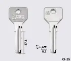 CS146 Silca заготовка лункового ключа