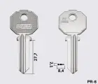 PF092S Silca заготовка ключа англійський профіль