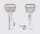 FO5 Silca заготовка автомобільного ключа