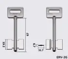 5ERV3 Silca (Єреван Б-1) заготовка ключа бородкова