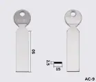 1016 Silca заготовка ключа английский профиль