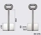 5DVN25 Silca заготовка ключа бородкова