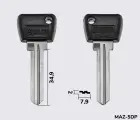 MAZ18BP Silca заготовка автомобільного ключа