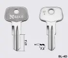 BT4 Silca заготовка автомобільного ключа