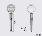 XKV2 Silca заготовка ключа крестообразная