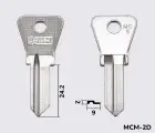 MC5 заготовка ключа англійський профіль