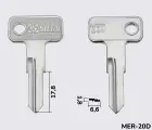 MER34R заготовка ключа англійський профіль