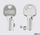 HF74 заготовка ключа английский профиль