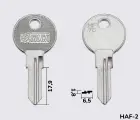 HF75 заготовка ключа английский профиль