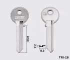 TL11R Silca заготовка ключа англійський профіль