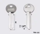 TL3R Silca заготовка ключа англійський профіль