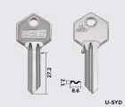 UL050Y Silca заготовка ключа англійський профіль