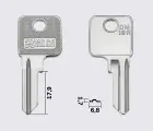 DM19R заготовка ключа англійський профіль