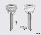 ULS1R Silca заготовка ключа англійський профіль