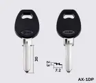 AX1RP (латунь) Silca заготовка автомобільного ключа