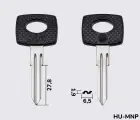 HU32P Silca заготовка автомобільного ключа