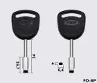 FO21P Silca заготовка автомобільного ключа