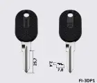 GT5FP Silca заготовка автомобільного ключа