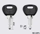 NE23BP Silca заготовка автомобільного ключа