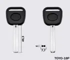 TOY40P Silca заготовка автомобільного ключа