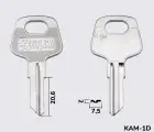 KAM1 Silca заготовка автомобільного ключа