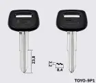 TOY38RAP Silca заготовка автомобільного ключа