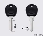 WT7CP Silca заготовка автомобільного ключа