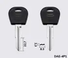 DWO5AP Silca заготовка автомобільного ключа