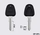 DWO7BP (сталь) Silca заготовка автомобільного ключа